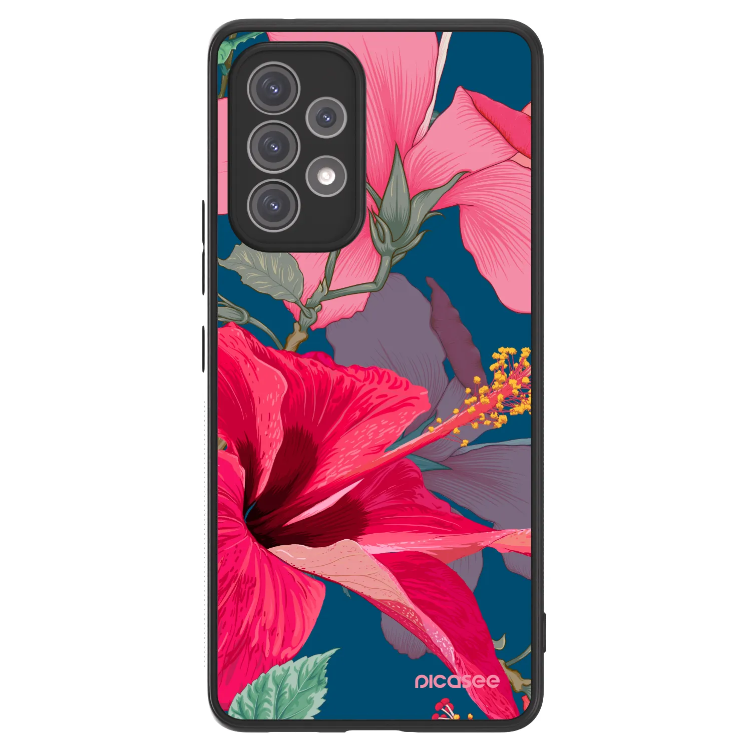 Picasee ULTIMATE CASE pro Samsung Galaxy A52 5G A525F - Hibiscus