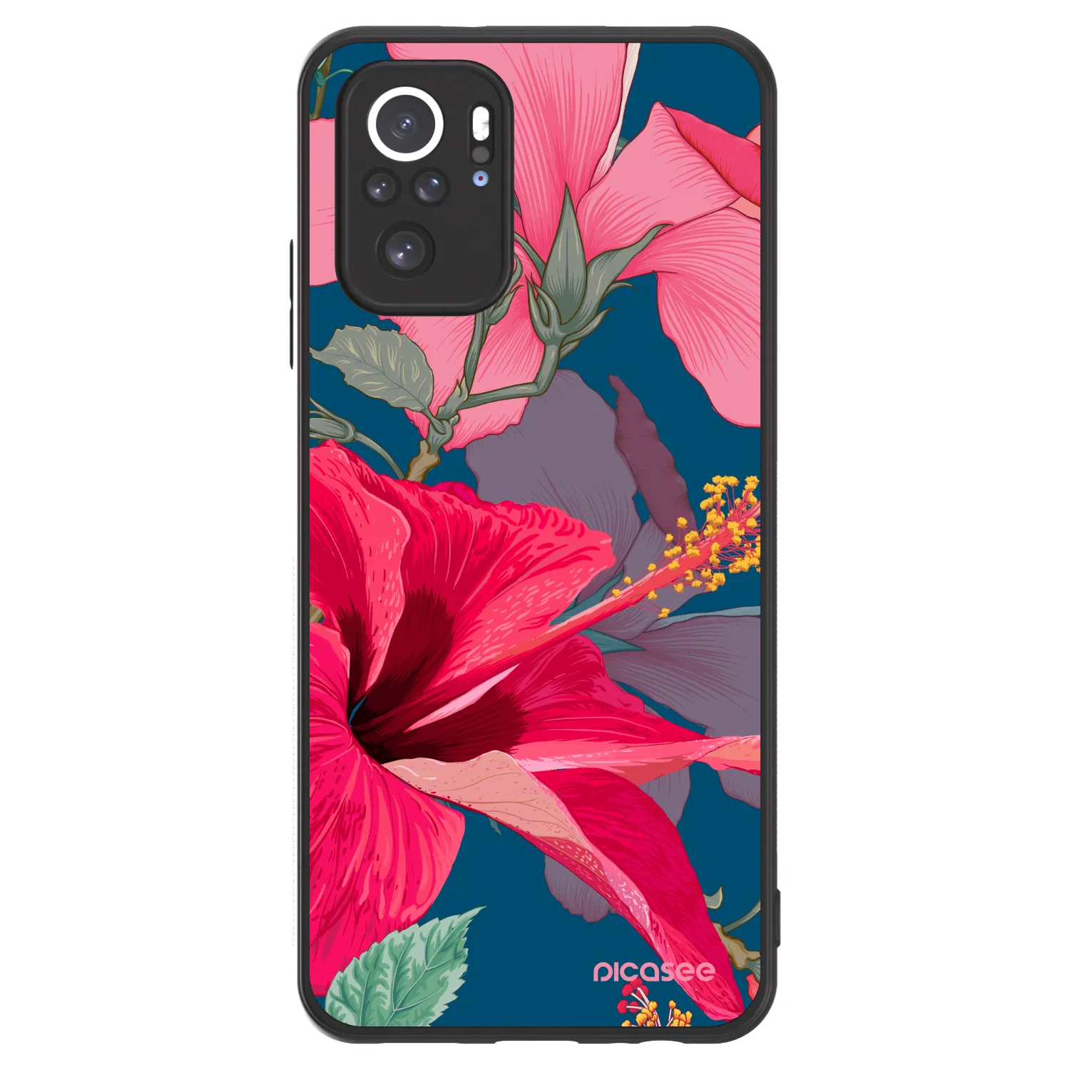 Picasee ULTIMATE CASE pro Xiaomi Redmi Note 10 - Hibiscus