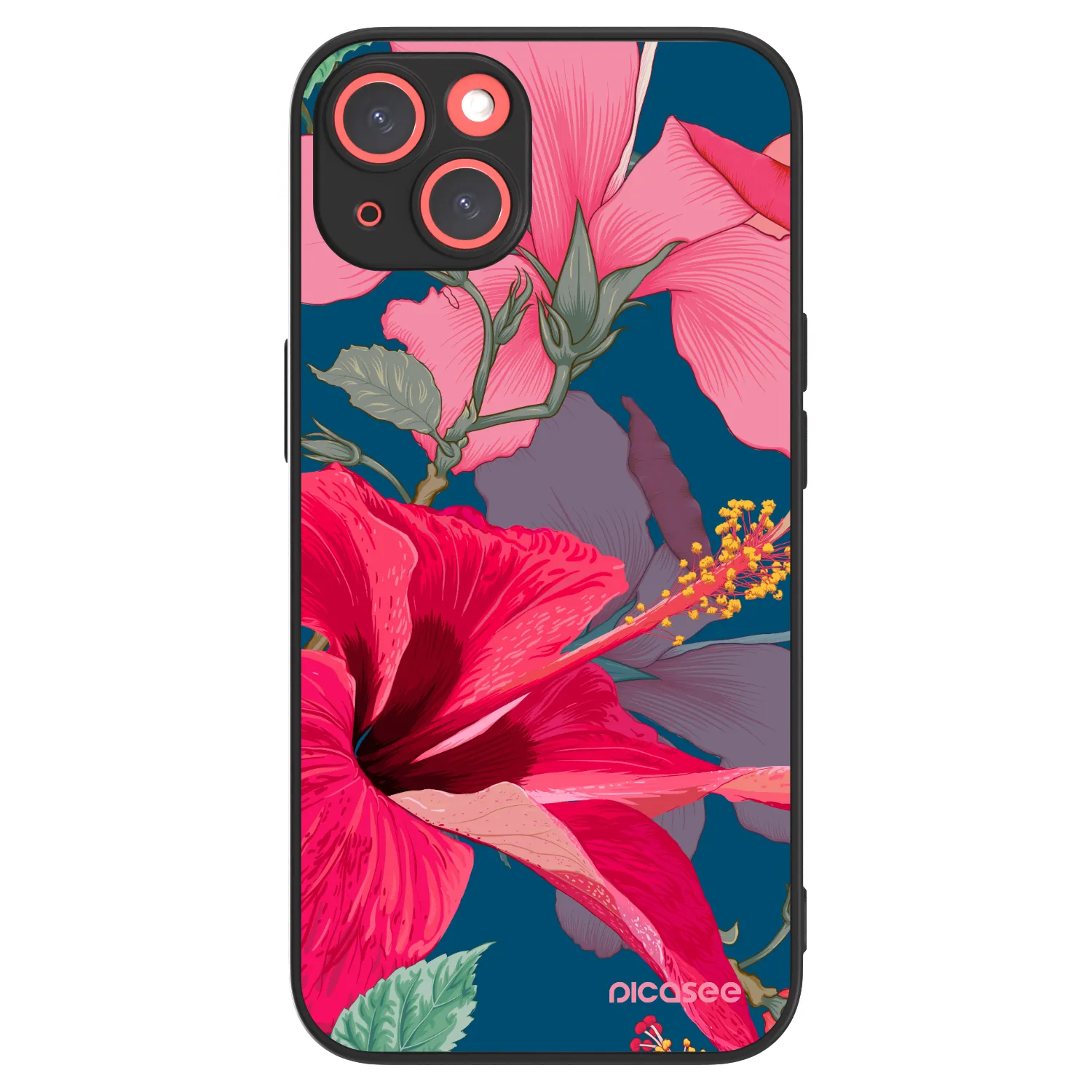 Picasee ULTIMATE CASE pro Apple iPhone 13 - Hibiscus