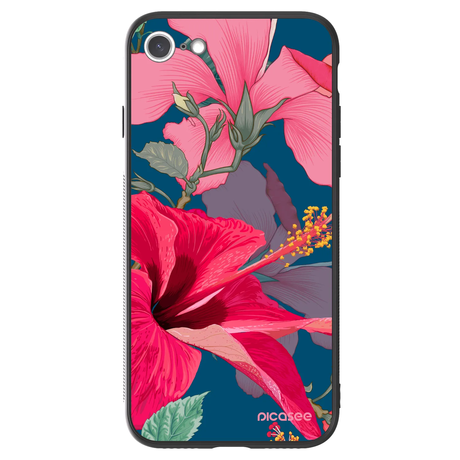 ULTIMATE CASE pro Apple iPhone SE 2020 - Hibiscus