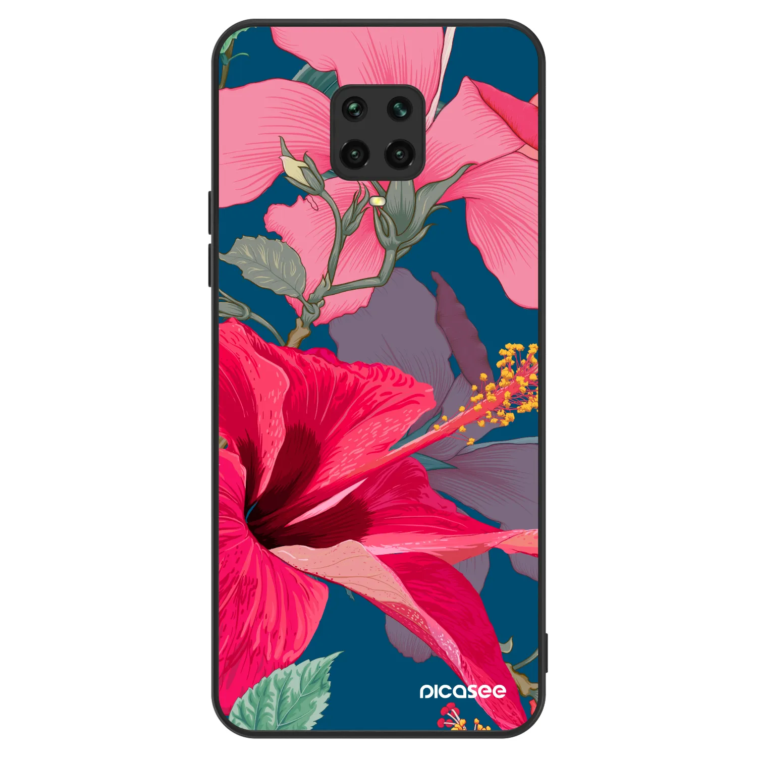 Picasee ULTIMATE CASE pro Xiaomi Redmi Note 9S - Hibiscus