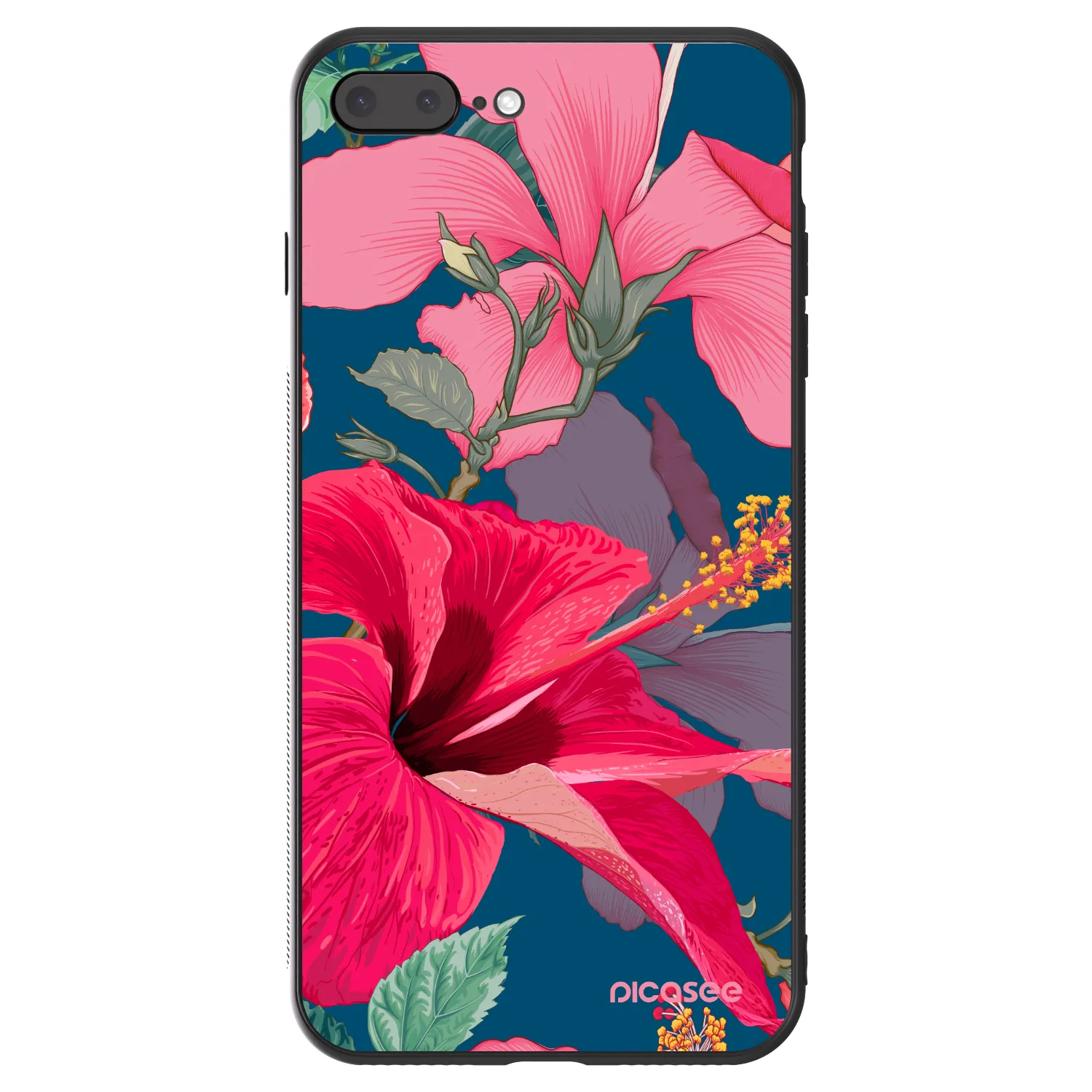 Picasee ULTIMATE CASE pro Apple iPhone 8 Plus - Hibiscus
