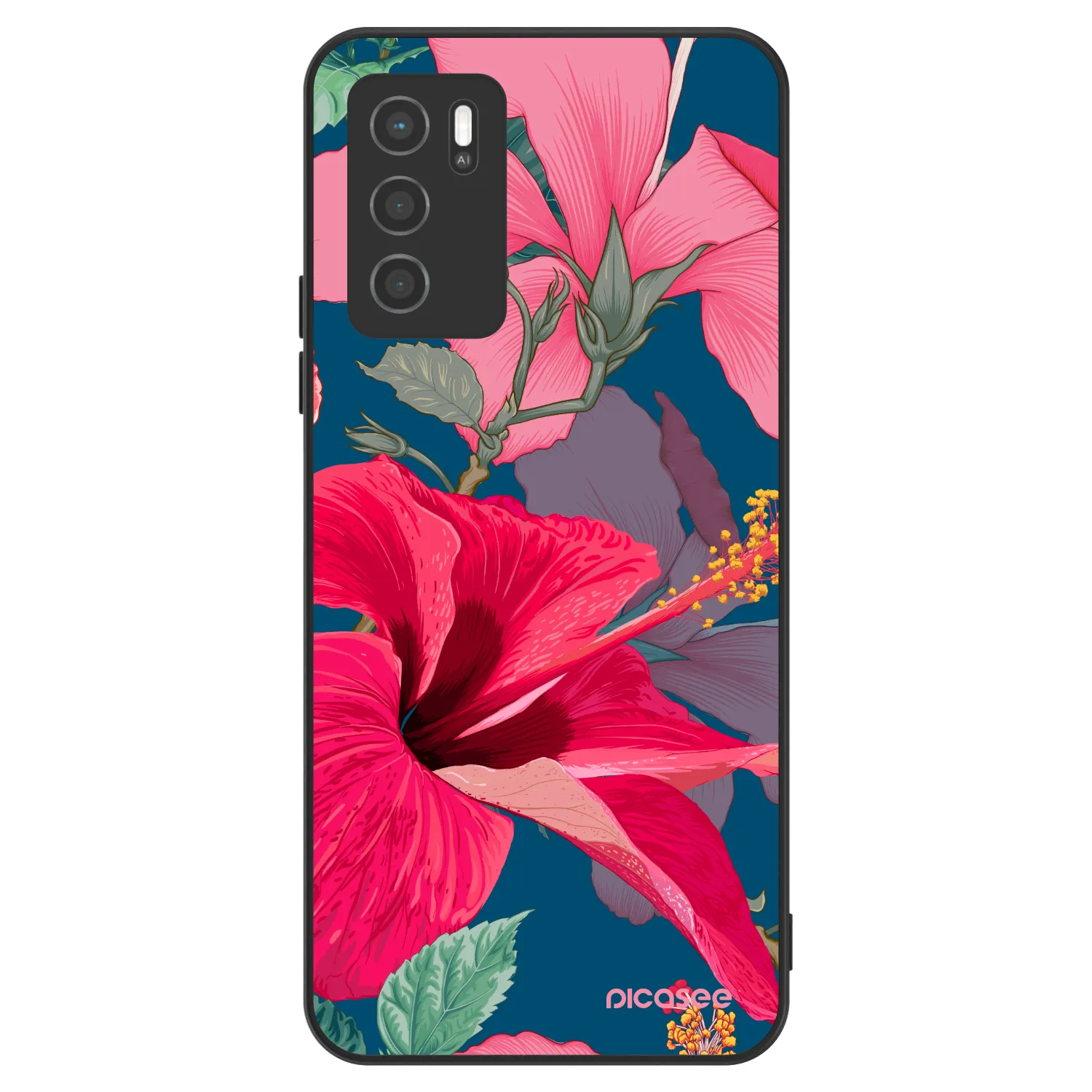 Picasee ULTIMATE CASE pro OPPO A16s - Hibiscus