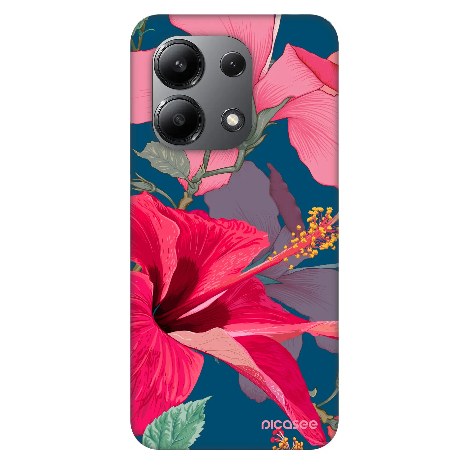 Picasee Fashion Case pre Xiaomi Redmi Note 13 4G - Hibiscus