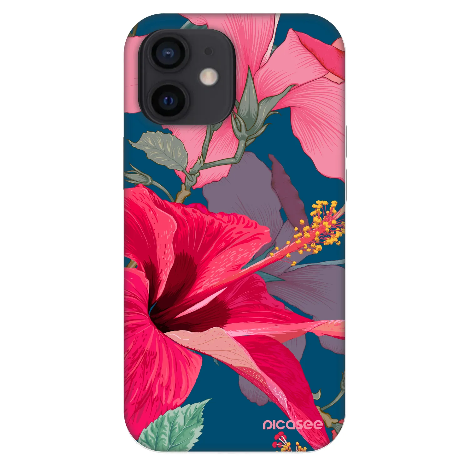 Picasee Fashion Case pre Apple iPhone 12 mini - Hibiscus