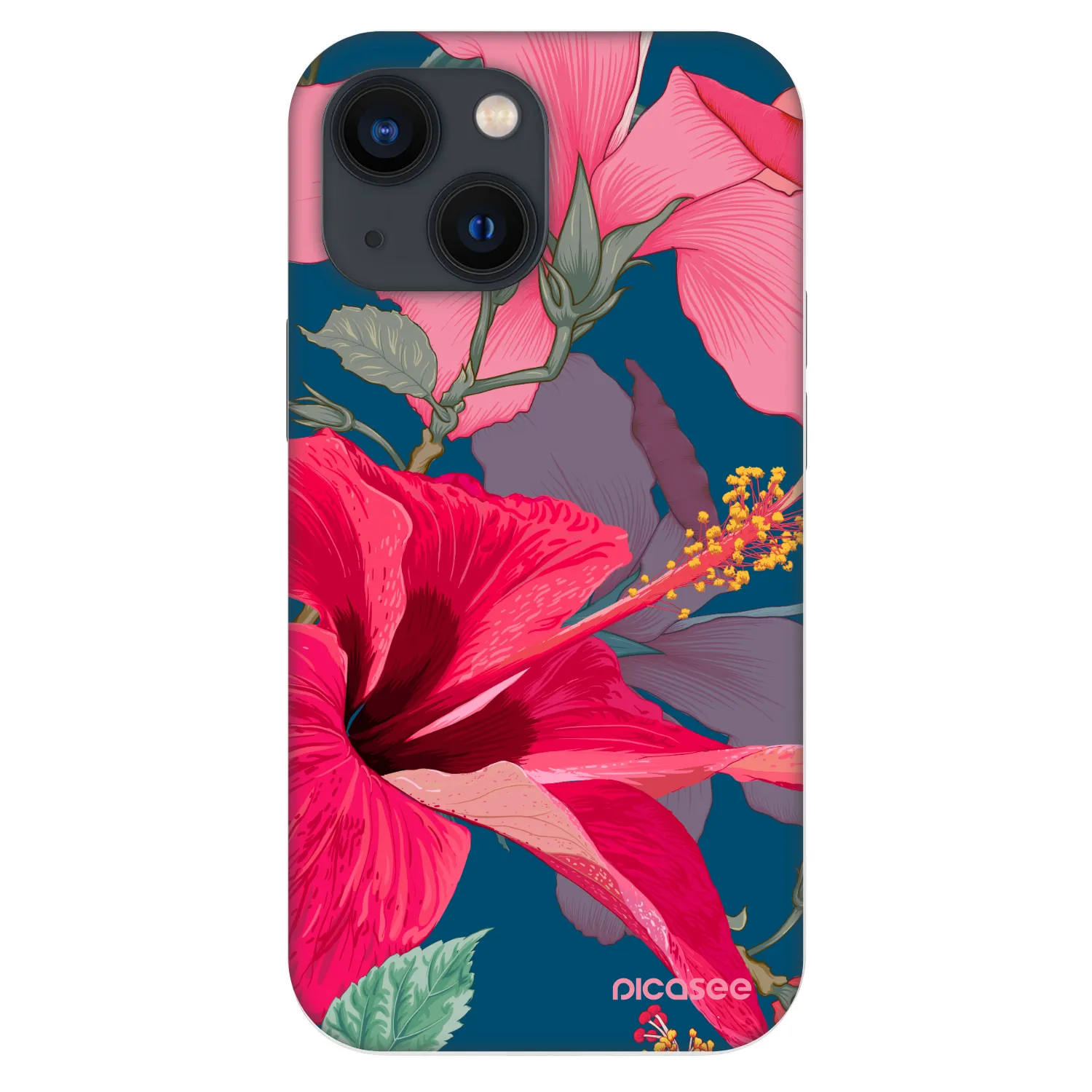 Picasee Fashion Case pre Apple iPhone 13 mini - Hibiscus
