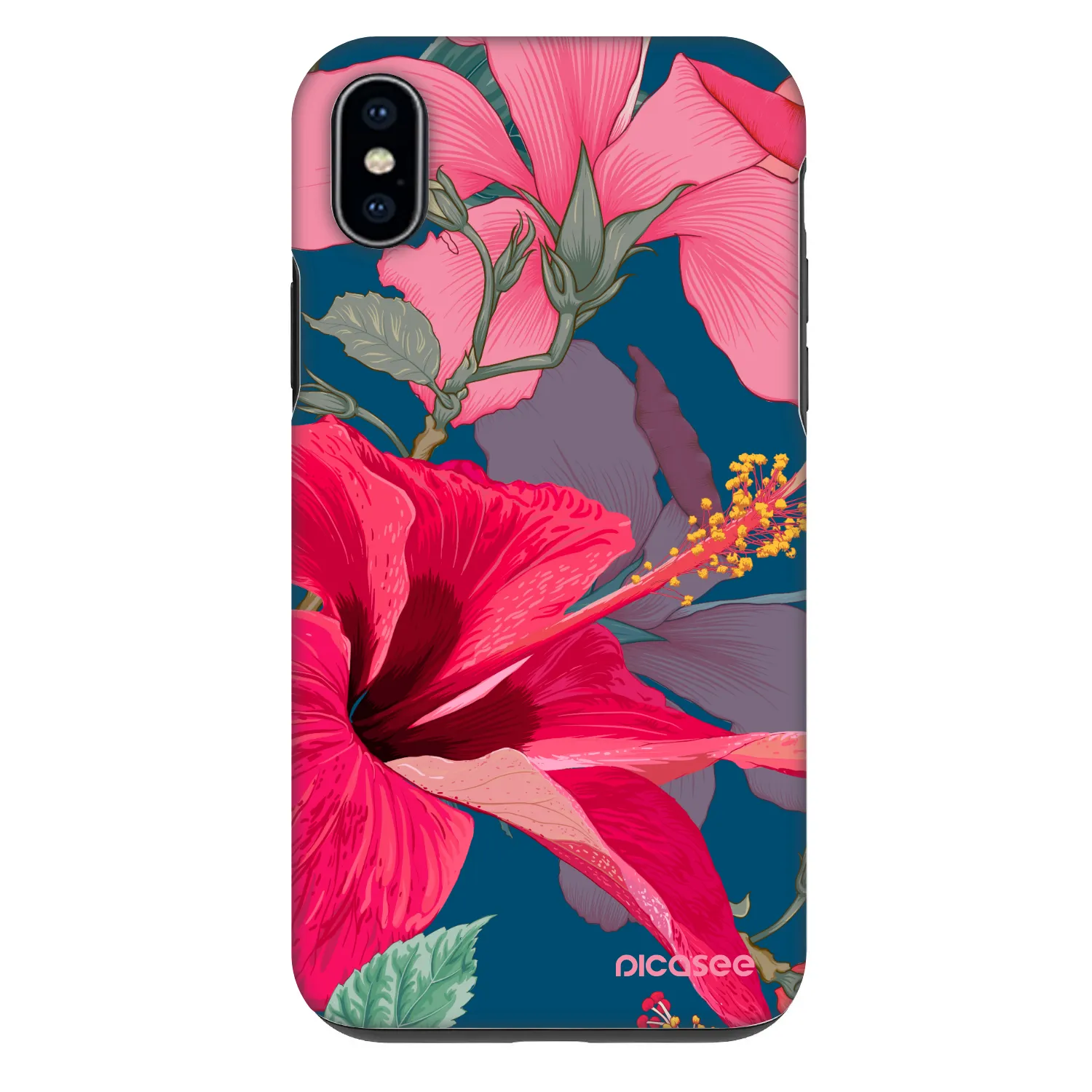 Picasee Fashion Case pre Apple iPhone XS Max - Hibiscus