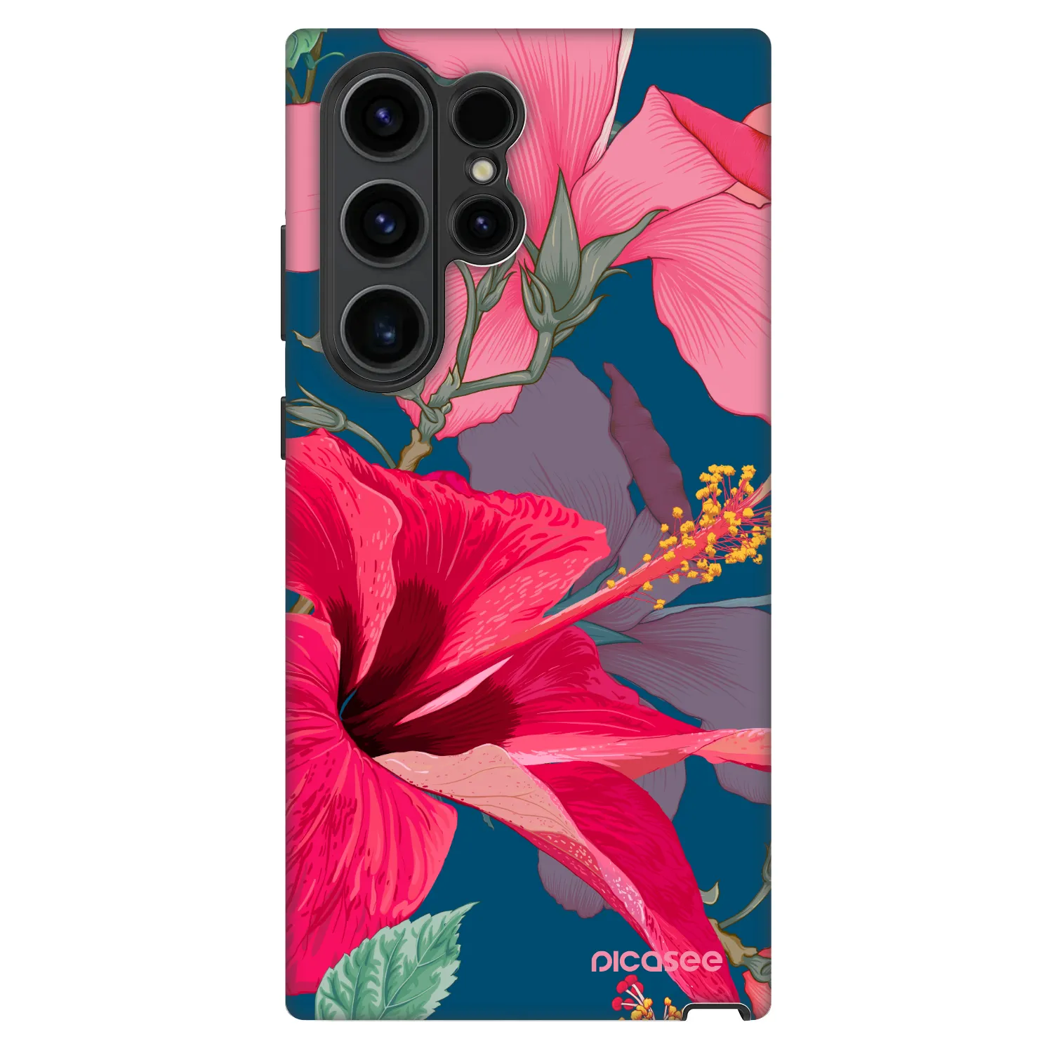 Picasee Fashion Case pre Samsung Galaxy S23 Ultra 5G - Hibiscus