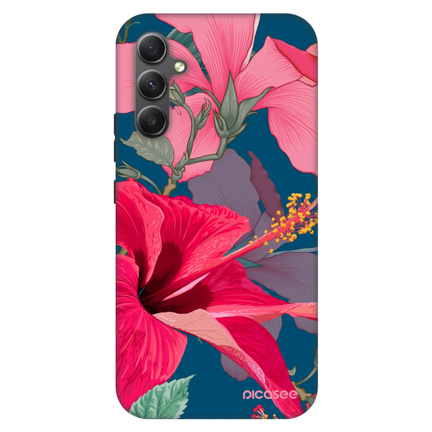 Picasee Fashion Case pre Samsung Galaxy A34 5G A346B - Hibiscus