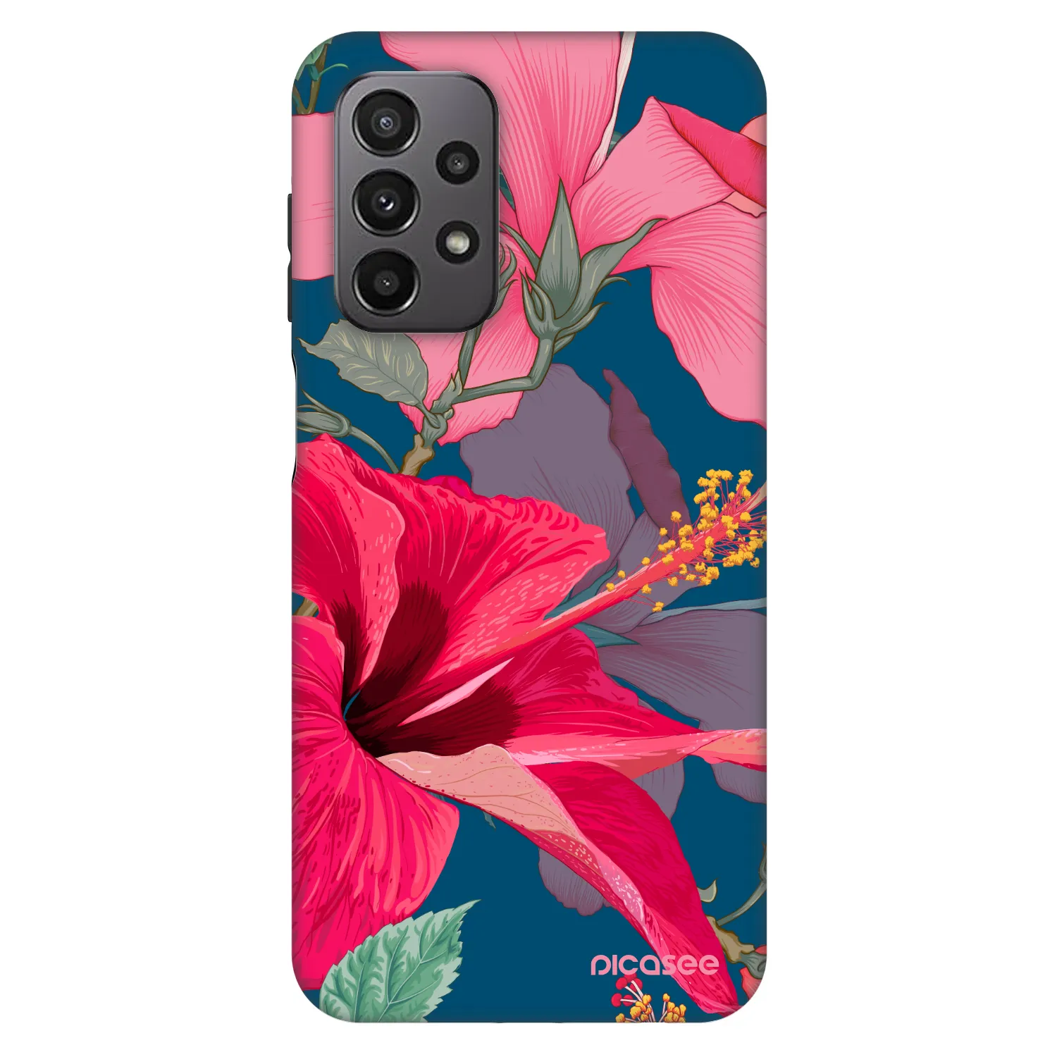 Picasee Fashion Case pre Samsung Galaxy A23 A235F 4G - Hibiscus
