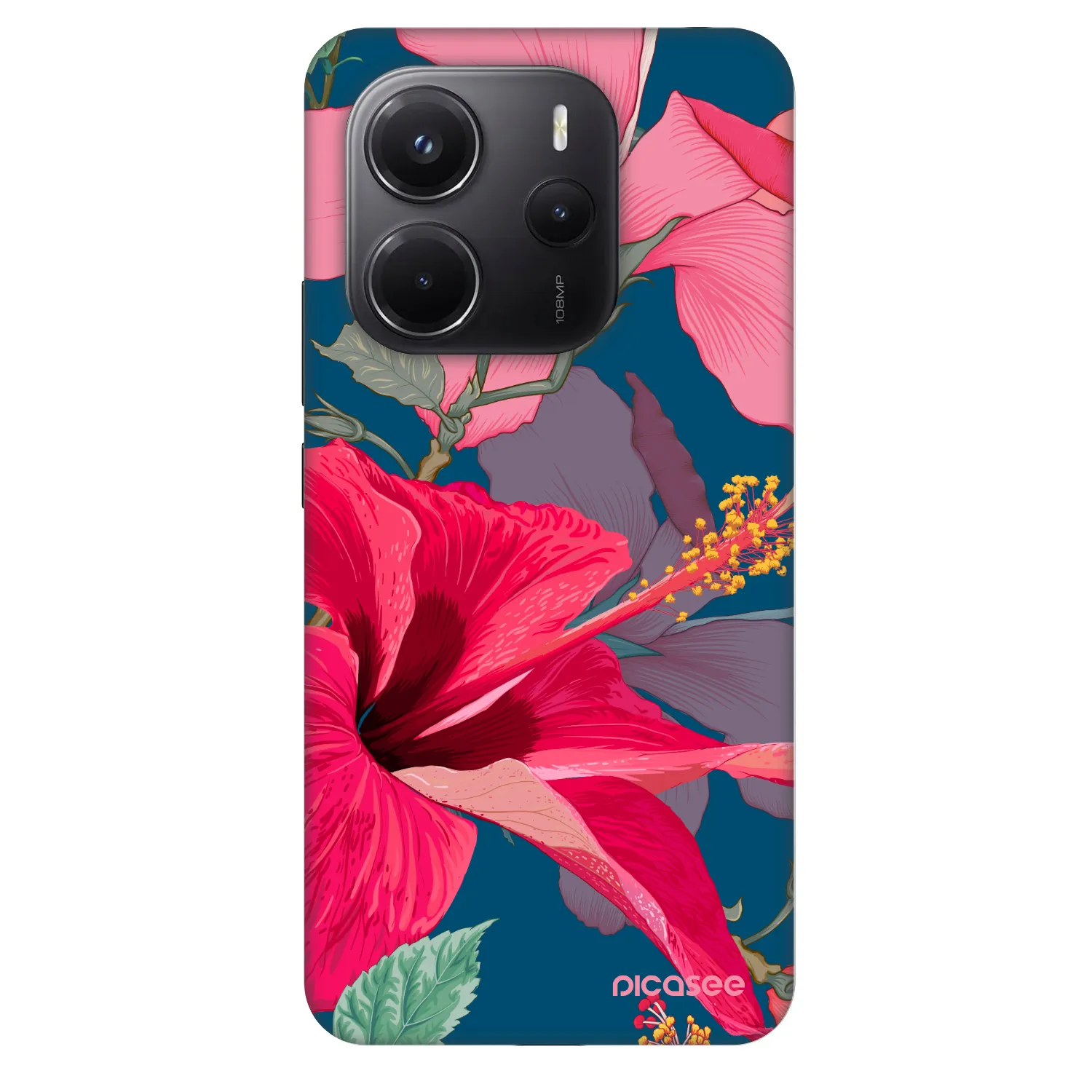 Picasee Fashion Case pre Xiaomi Redmi Note 14 4G - Hibiscus