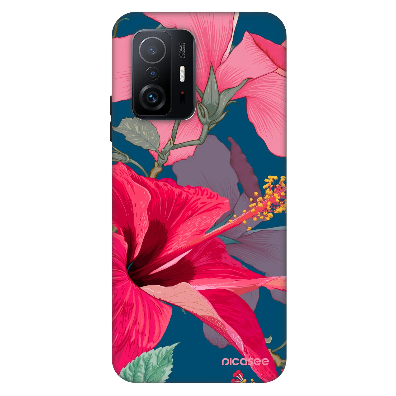 Picasee Fashion Case pre Xiaomi 11T - Hibiscus