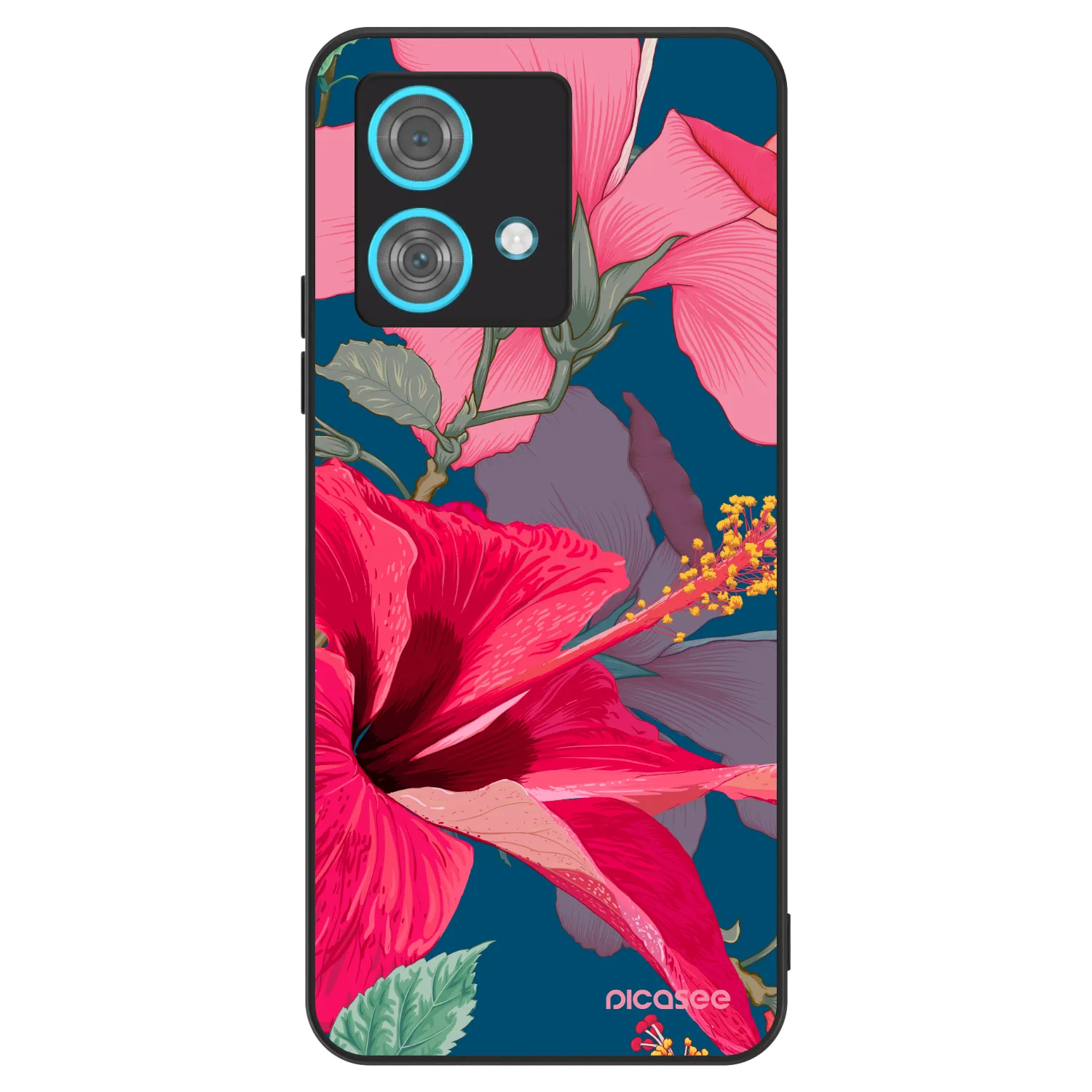 ULTIMATE CASE pro Motorola Edge 40 Neo - Hibiscus