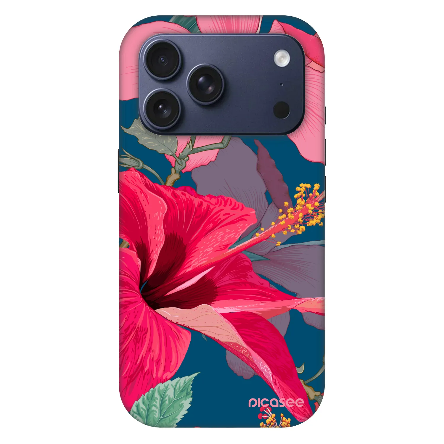 Picasee Fashion Case MagSafe pre Apple iPhone 18 Pro - Hibiscus