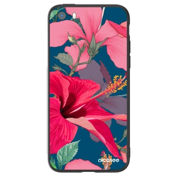 Obal pre Apple iPhone 5/5S/SE - Hibiscus