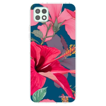 Picasee silikónový prehľadný obal pre Samsung Galaxy A22 A226B 5G - Hibiscus