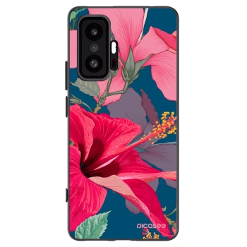 Picasee silikónový čierny obal pre Xiaomi 11T - Hibiscus