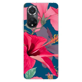 Picasee silikónový prehľadný obal pre Huawei Nova 9 SE - Hibiscus