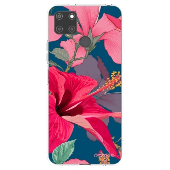 Picasee silikónový prehľadný obal pre Realme C21Y - Hibiscus