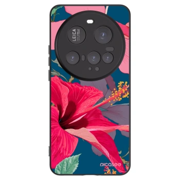 Picasee silikónový čierny obal pre Xiaomi 15 Ultra - Hibiscus
