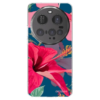 Picasee silikónový prehľadný obal pre Xiaomi 15 Ultra - Hibiscus