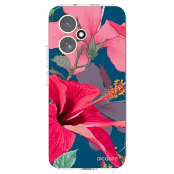 Picasee silikónový prehľadný obal pre Honor 400 5G - Hibiscus
