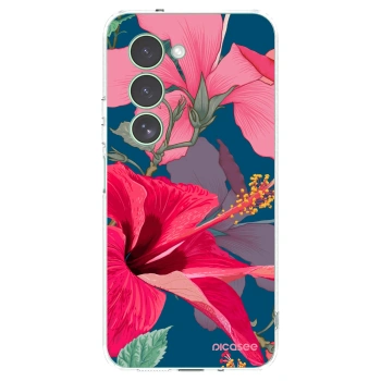 Picasee silikónový prehľadný obal pre Xiaomi Redmi 15 5G - Hibiscus