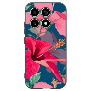 Picasee silikónový čierny obal pre Xiaomi 17 - Hibiscus