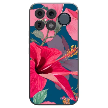 Picasee silikónový čierny obal pre Xiaomi Poco F8 Ultra - Hibiscus