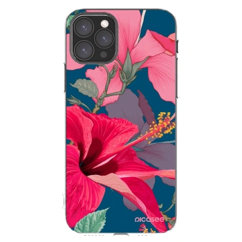 Picasee silikónový prehľadný obal pre Apple iPhone 11 Pro - Hibiscus