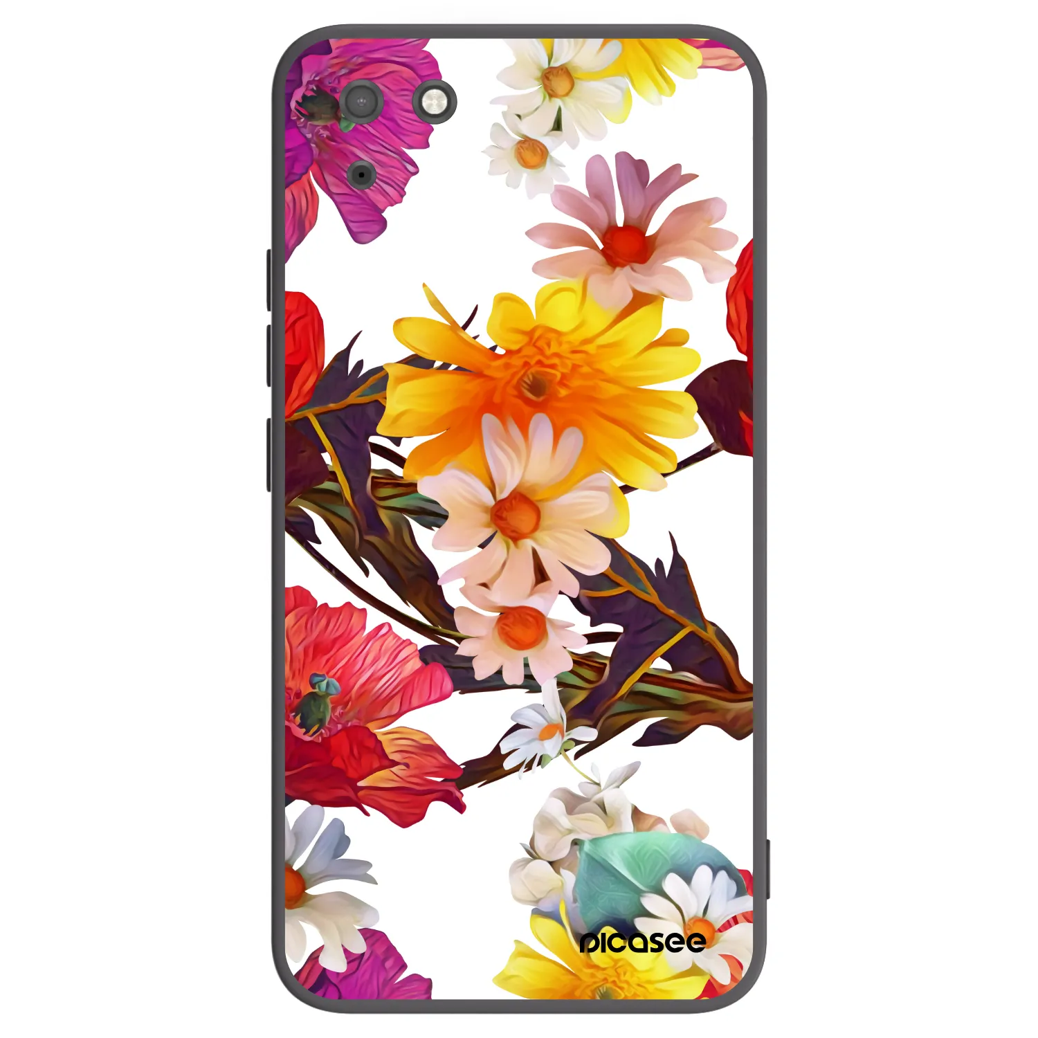 Picasee silikónový čierny obal pre Huawei Y5P - Meadow