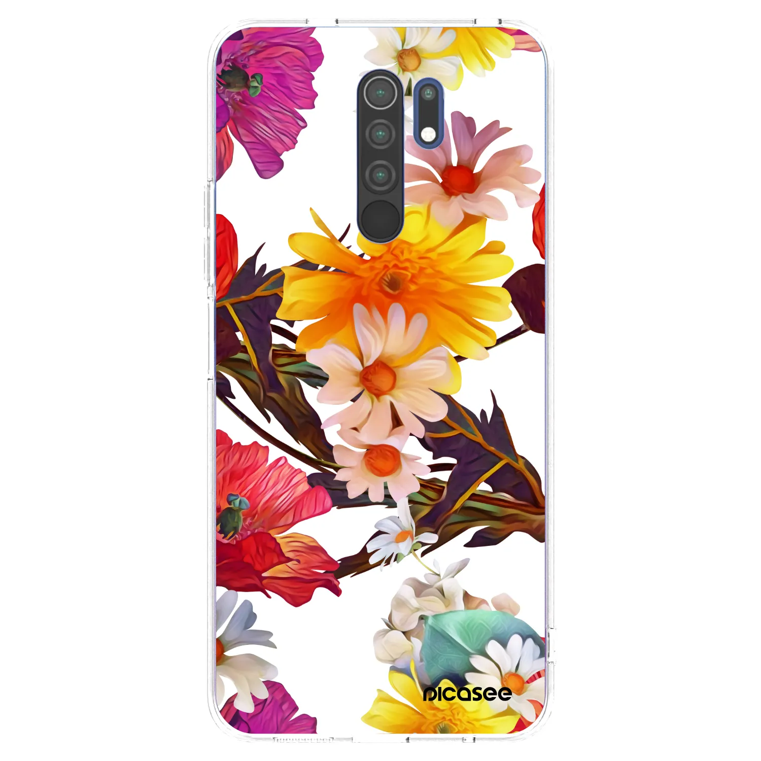 Silikónový prehľadný obal pre Xiaomi Redmi 9 - Meadow