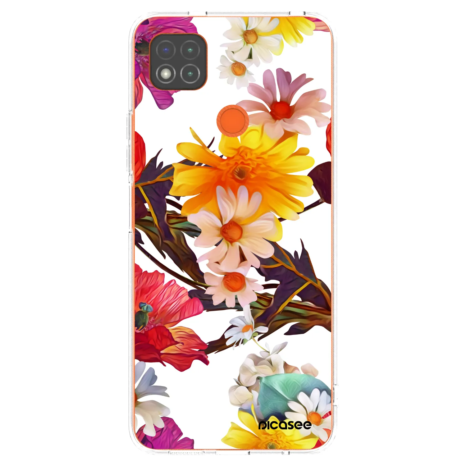 Picasee silikónový prehľadný obal pre Xiaomi Redmi 9C - Meadow