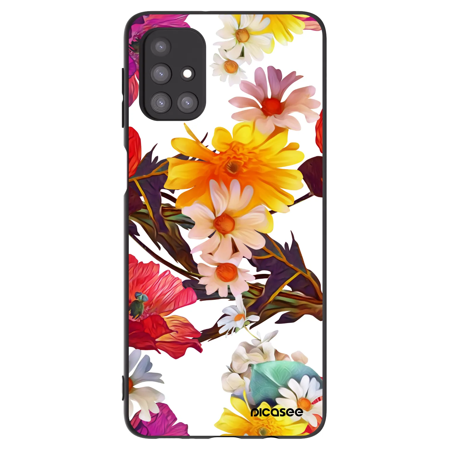 Picasee silikónový čierny obal pre Samsung Galaxy M31s - Meadow