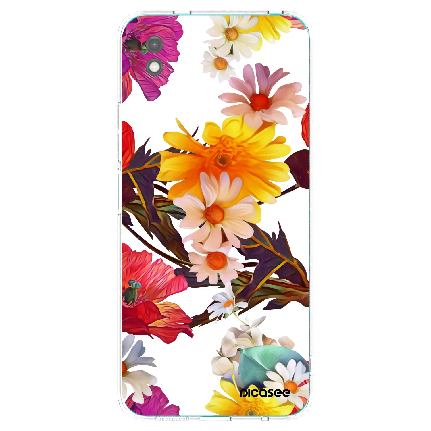 Picasee silikónový čierny obal pre Xiaomi Redmi 9A - Meadow