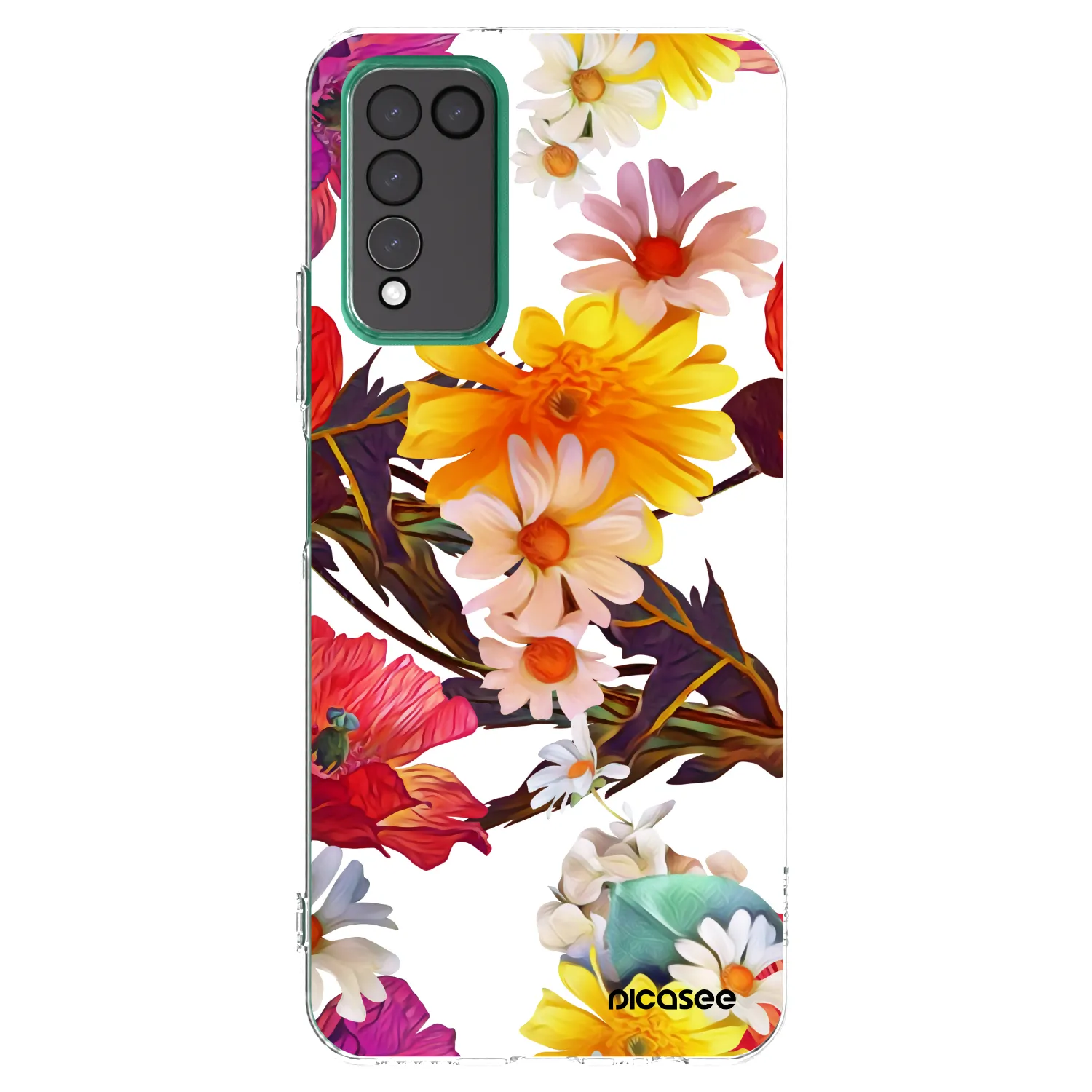 Picasee silikónový prehľadný obal pre Honor 10X Lite - Meadow
