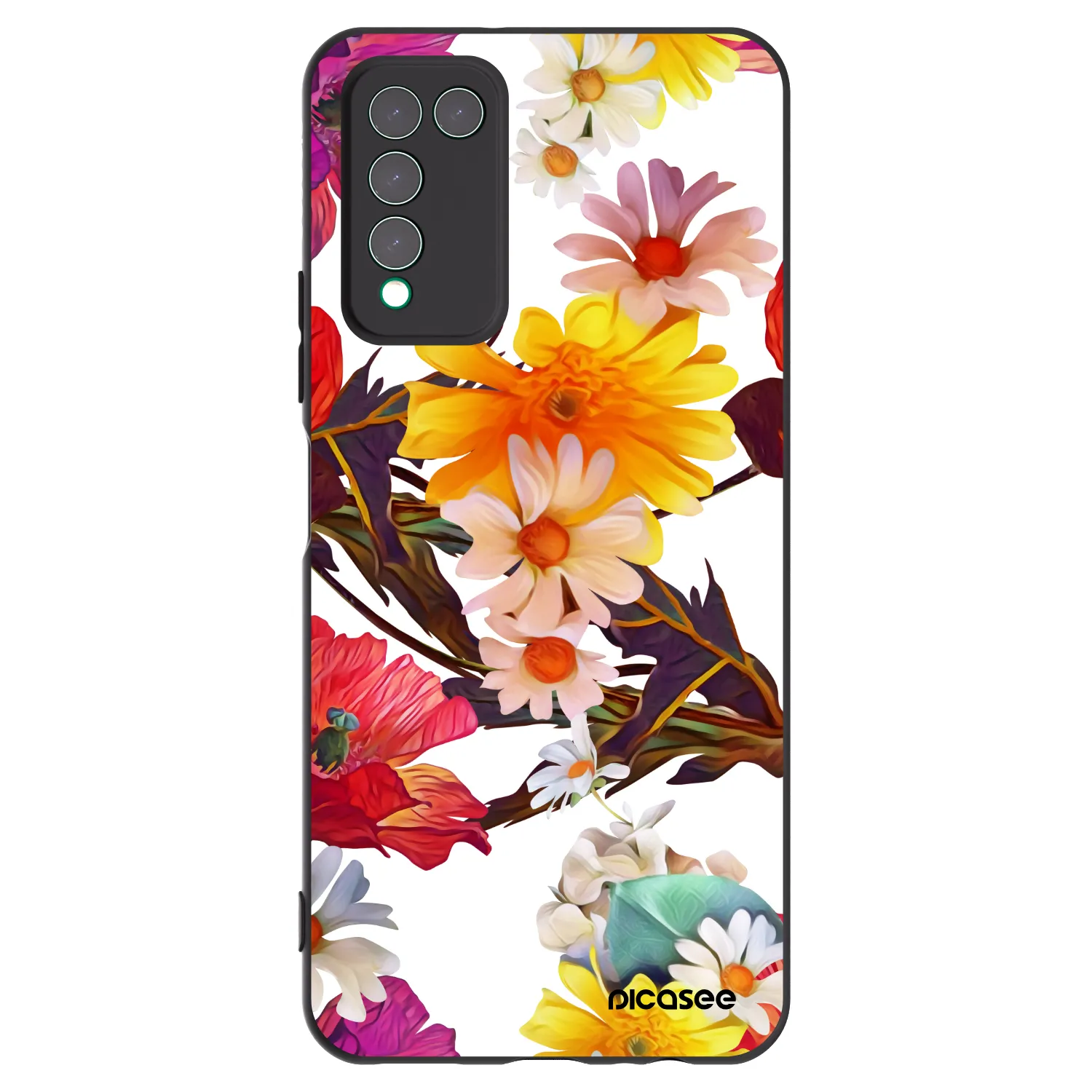 Picasee silikónový čierny obal pre Honor 10X Lite - Meadow