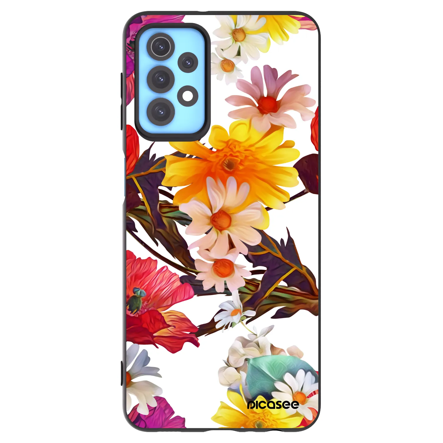 Picasee silikónový čierny obal pre Samsung Galaxy A32 4G SM-A325F - Meadow