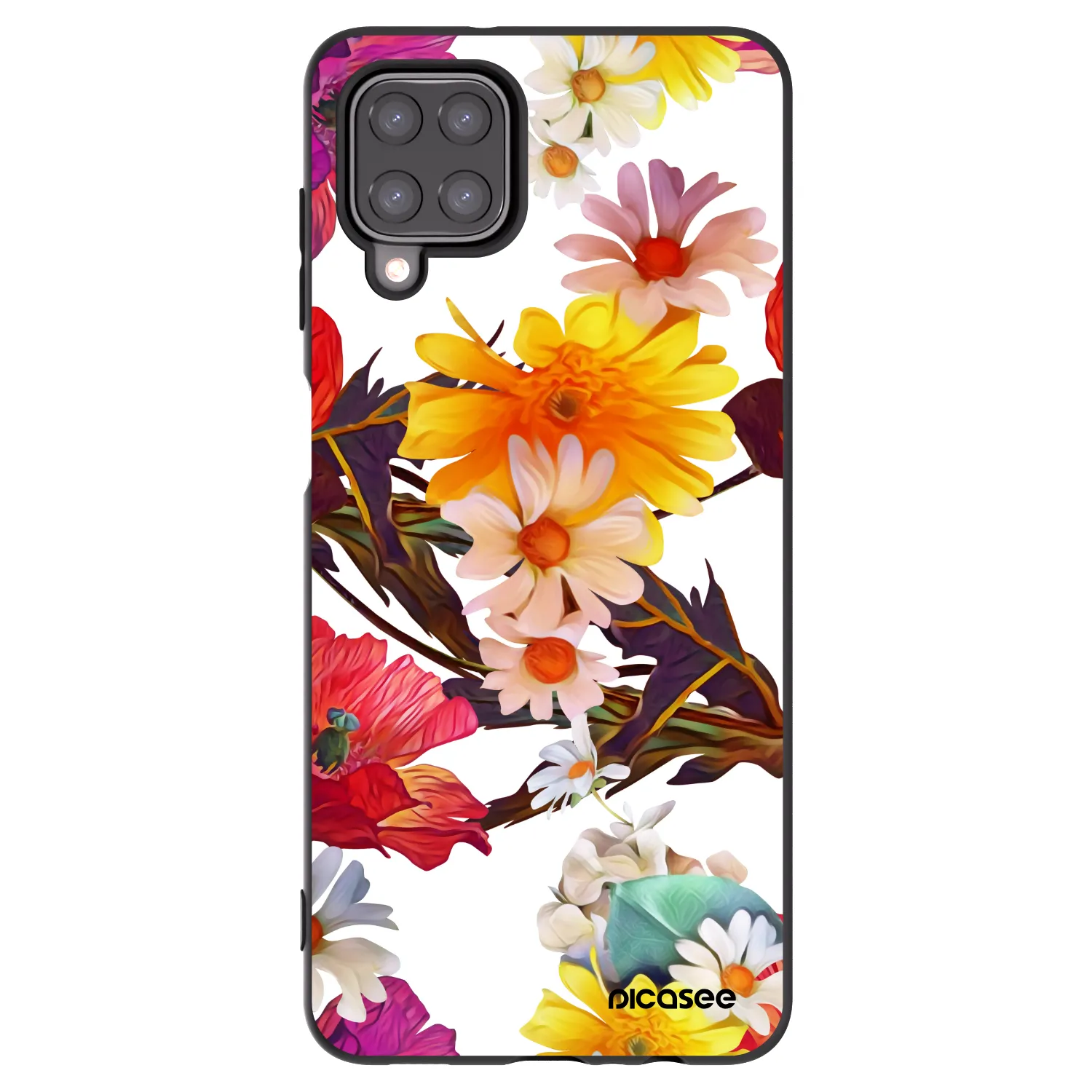 Picasee silikónový čierny obal pre Samsung Galaxy M12 M127F - Meadow