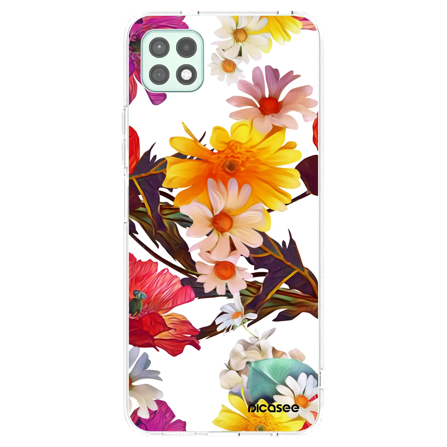 Picasee silikónový prehľadný obal pre Samsung Galaxy A22 A226B 5G - Meadow