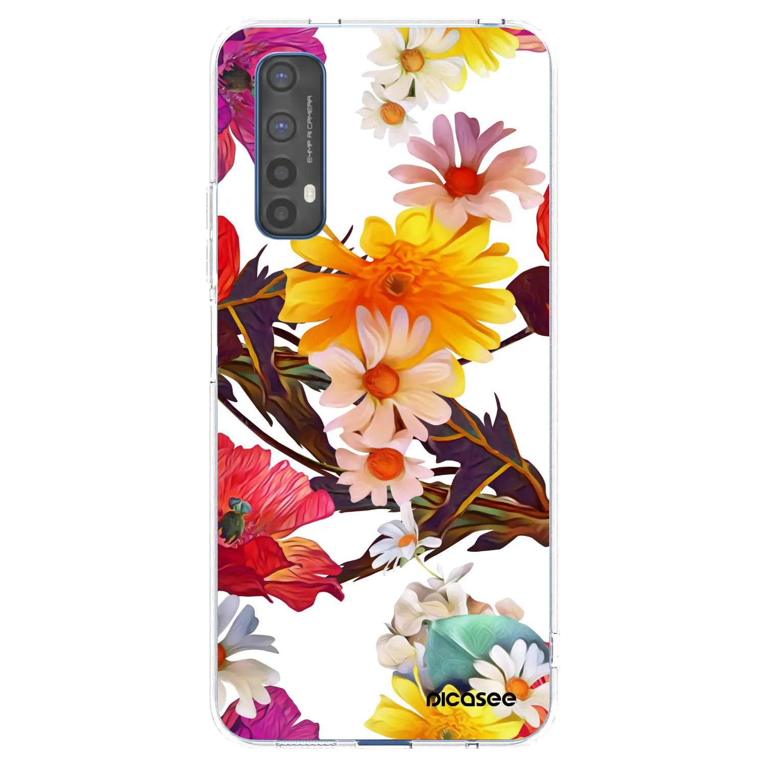 Picasee silikónový prehľadný obal pre Realme 7 - Meadow