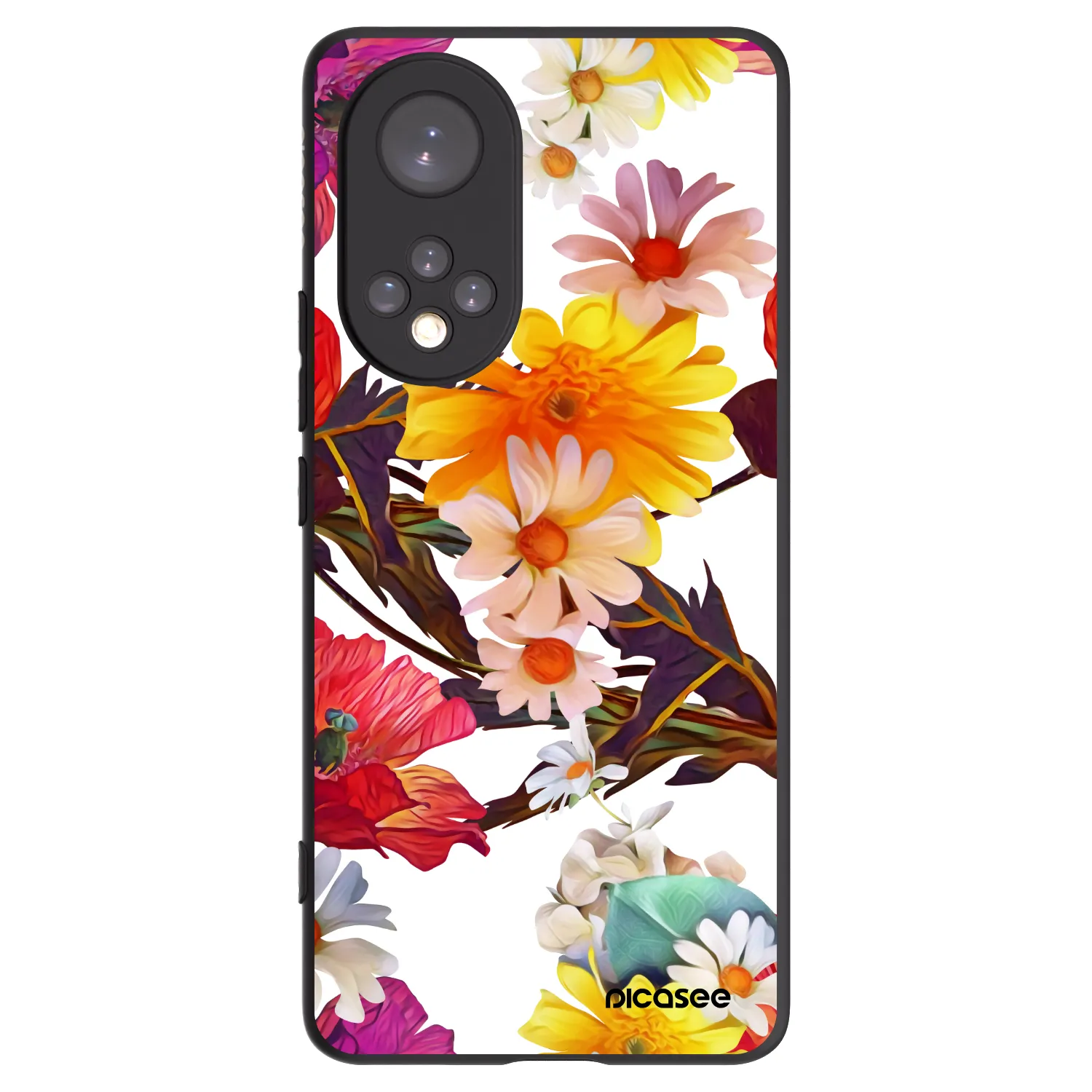 Picasee silikónový čierny obal pre Huawei Nova 9 - Meadow