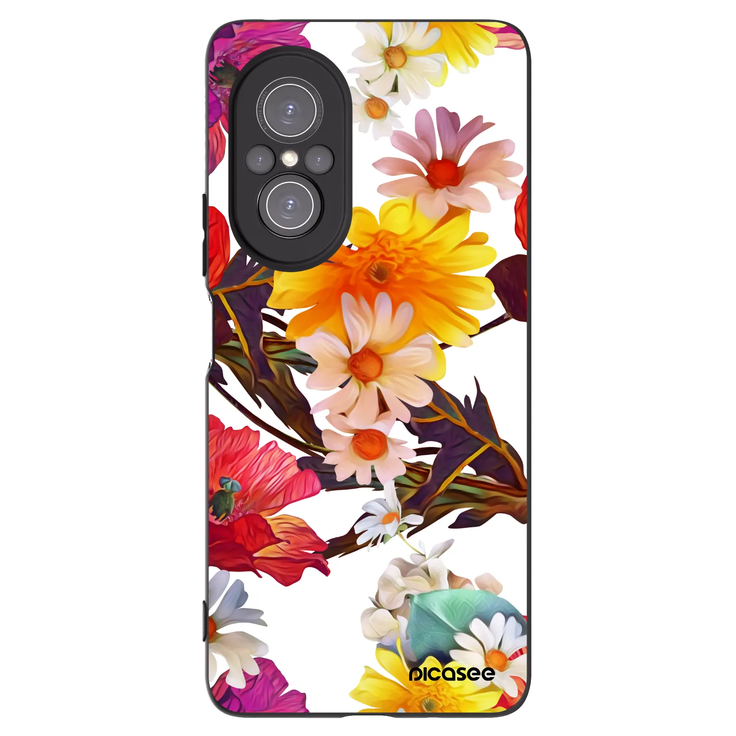Picasee silikónový čierny obal pre Huawei Nova 9 SE - Meadow