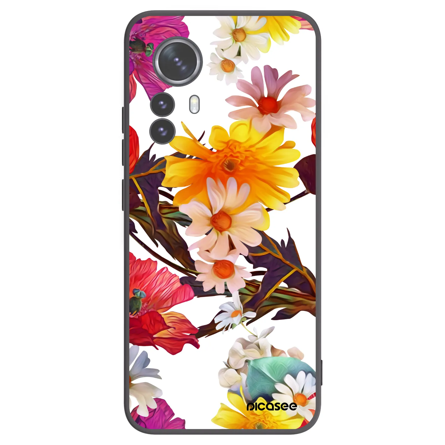 Picasee silikónový čierny obal pre Xiaomi 12 Pro - Meadow