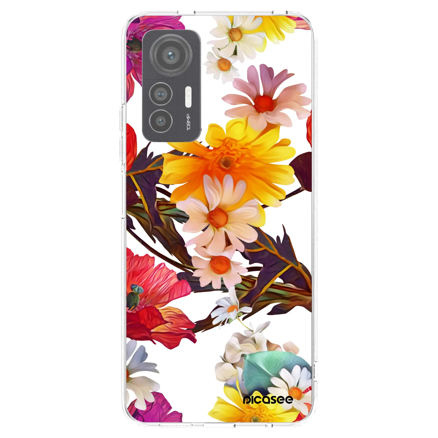 Picasee silikónový prehľadný obal pre Xiaomi 12 Lite - Meadow