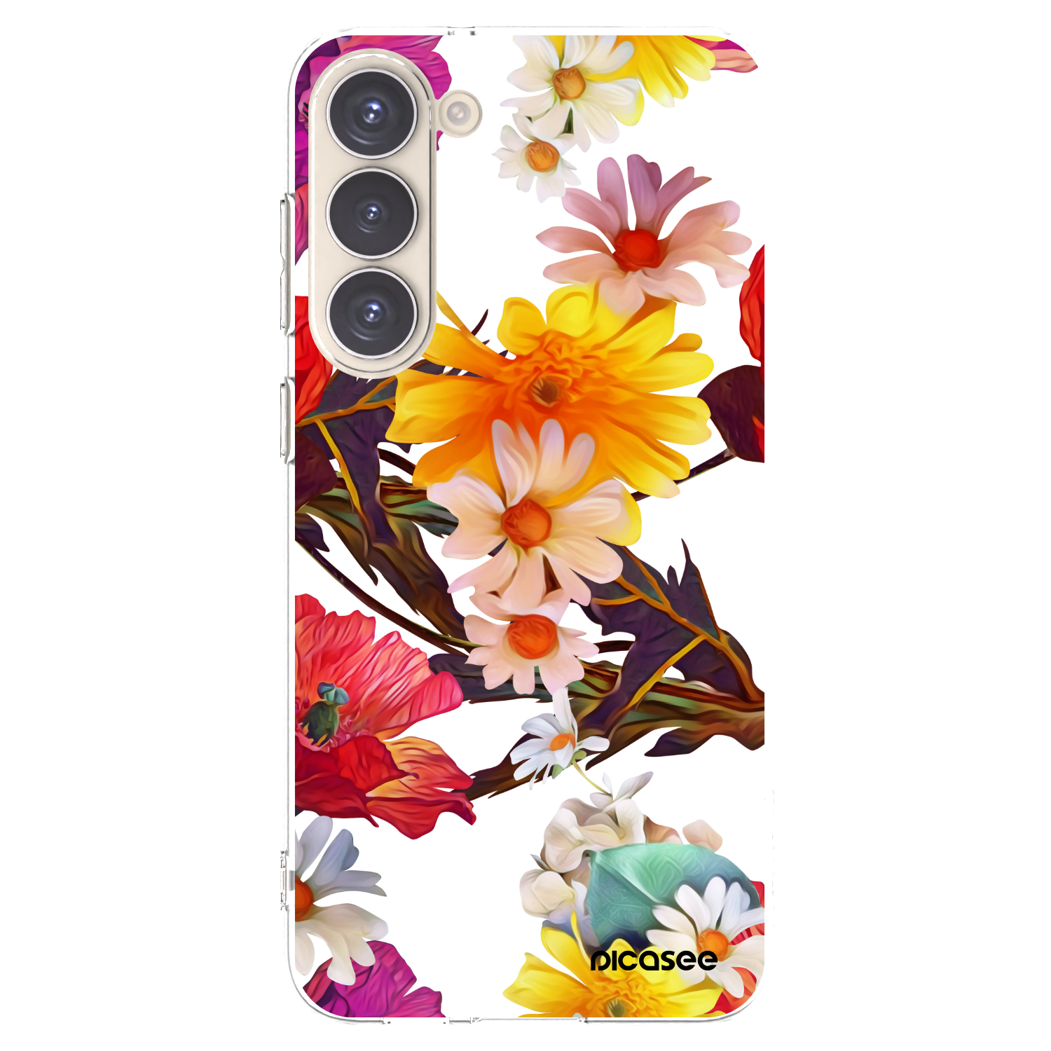 Picasee silikónový prehľadný obal pre Samsung Galaxy S23+ 5G - Meadow