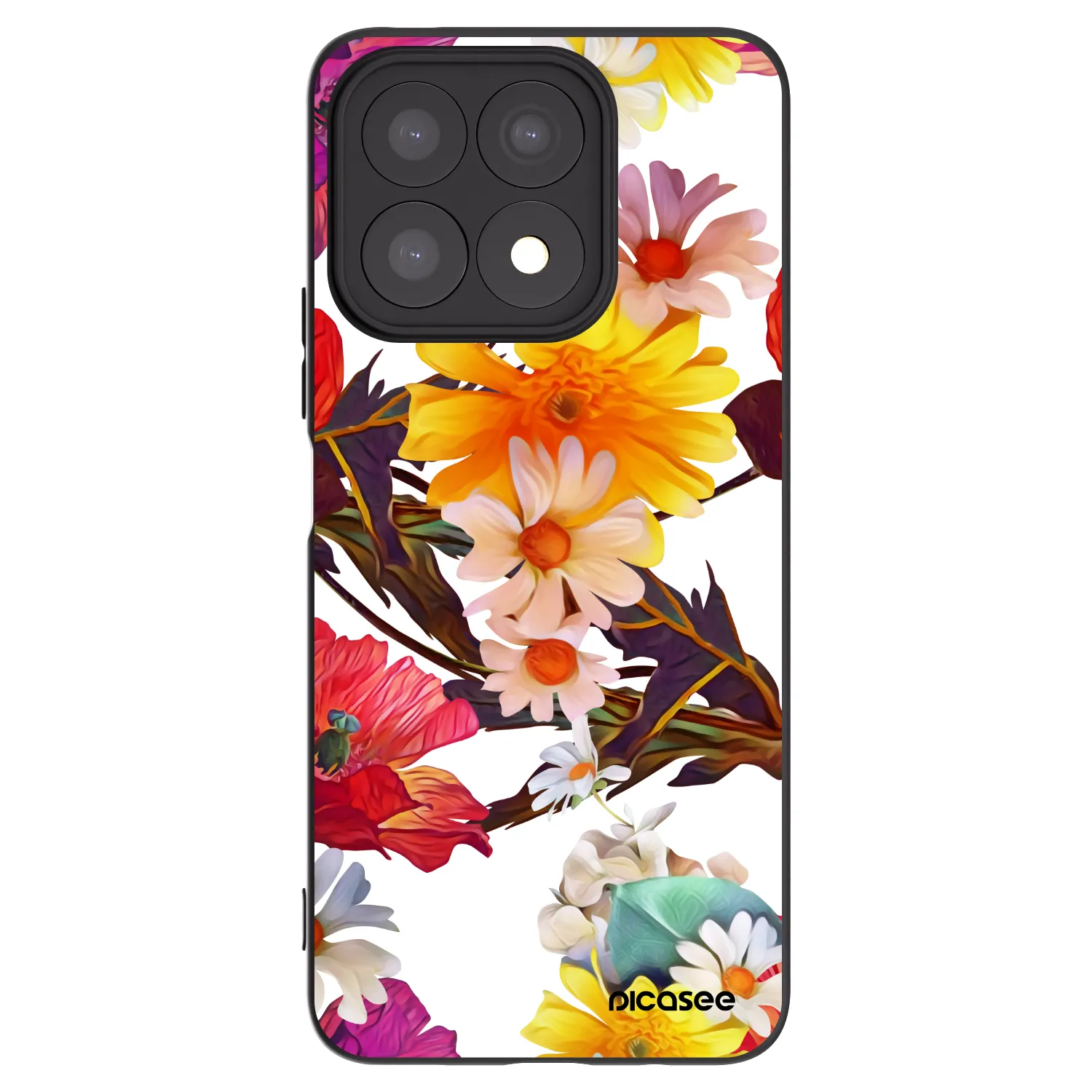 Picasee silikónový čierny obal pre Honor X8a - Meadow
