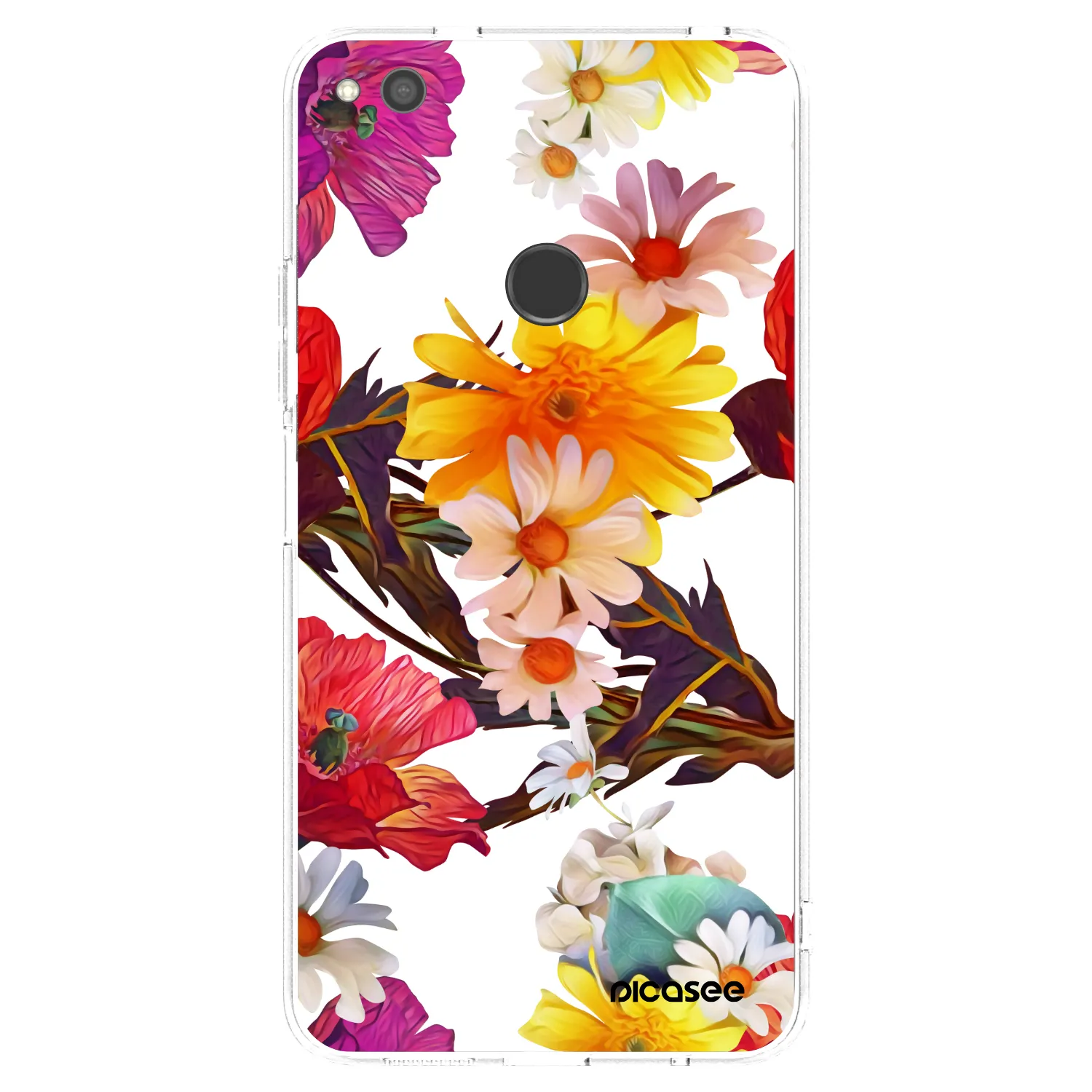 Picasee silikónový prehľadný obal pre Huawei P9 Lite 2017 - Meadow