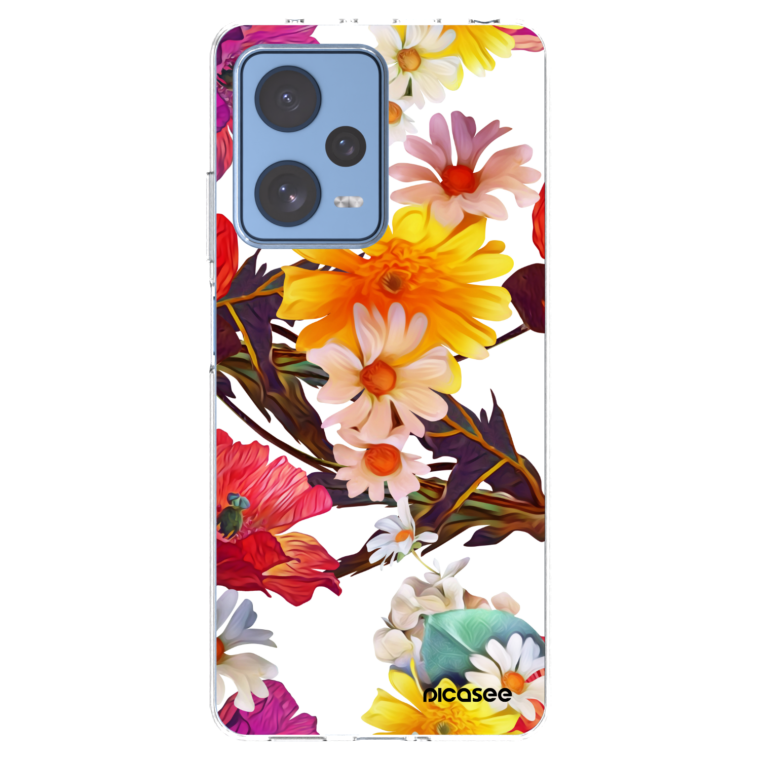 Picasee silikónový prehľadný obal pre Xiaomi Redmi Note 12 Pro 5G - Meadow