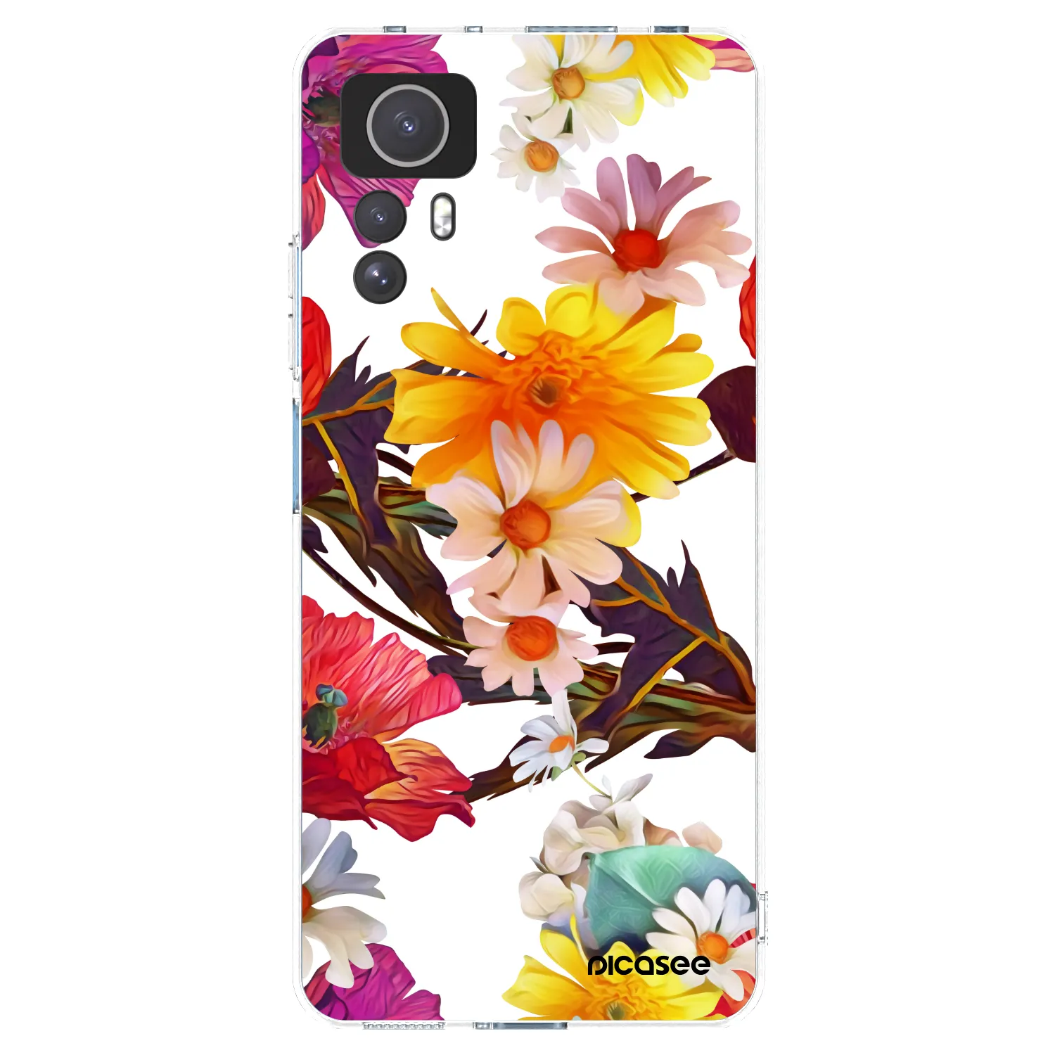 Picasee silikónový prehľadný obal pre Xiaomi Redmi Note 12S - Meadow